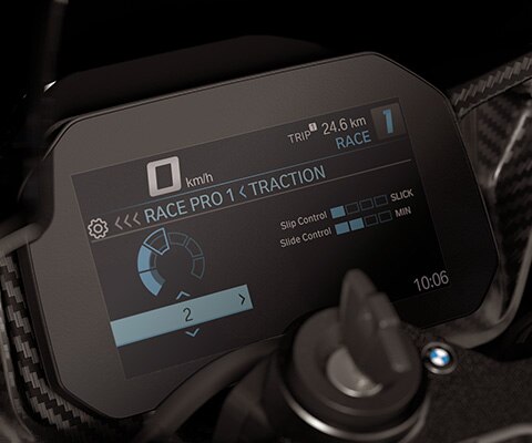 Slip-Slide Control of the M 1000 RR