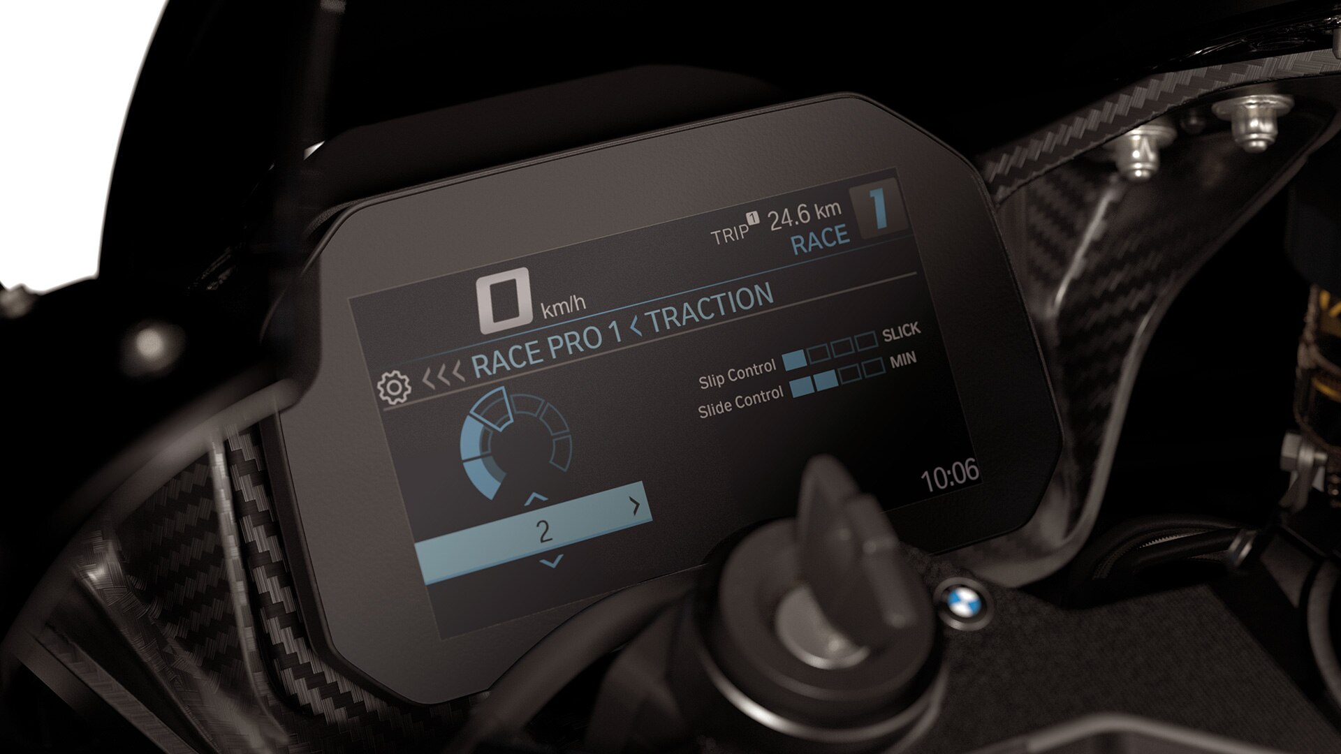 Slip-Slide Control of the M 1000 RR