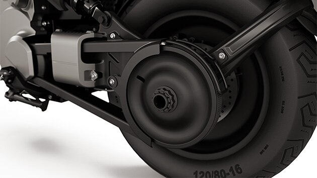 El basculante de la e-parkourer CE 02 de BMW Motorrad